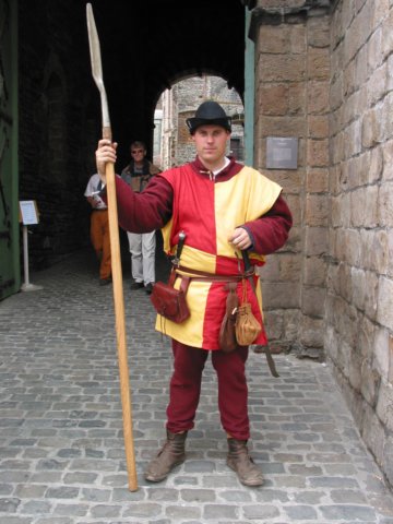 2 - Ghent Castle - Medieval guard