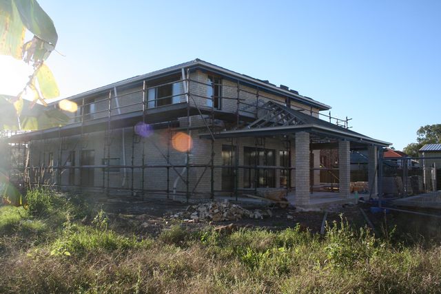 29 - Looking to north from south corner of block