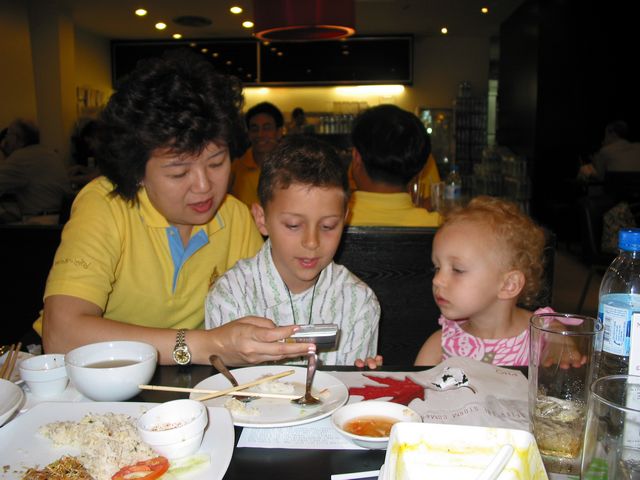 Sureerat, Patrick and Neve