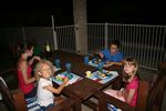 19 - Kids enjoying their Boxing Day feast