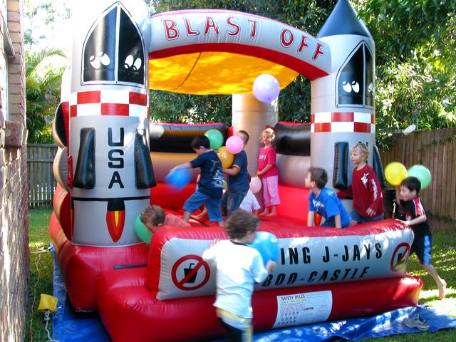 1 - The bouncy castle