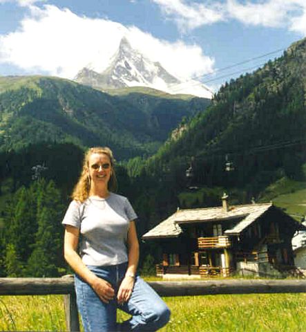 31 - Fiona at the Matterhorn