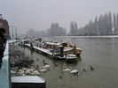 18 - Freezing Houseboats 18 - Freezing houseboats along Charter Quay