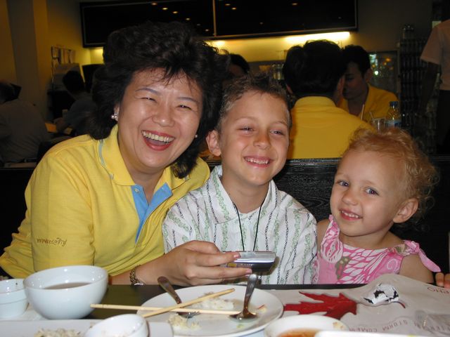 Sureerat, Patrick and Neve