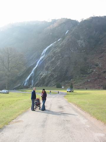 22 - Shane and Tonja at Powerscourt Falls