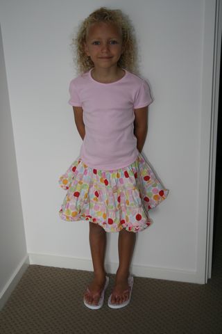 29 - See my new beachwear (thongs ~ flip-flops)