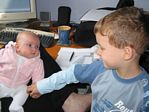 13 - Neve and Patrick - May 2004
