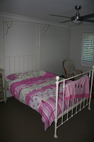 The new bed