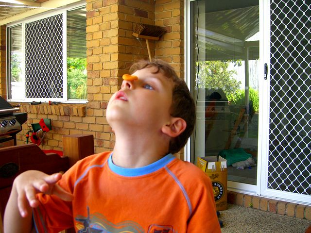 32 - And for my next trick - I'll eat my dinner...