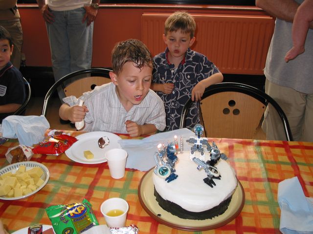 20 - Blowing out the candles