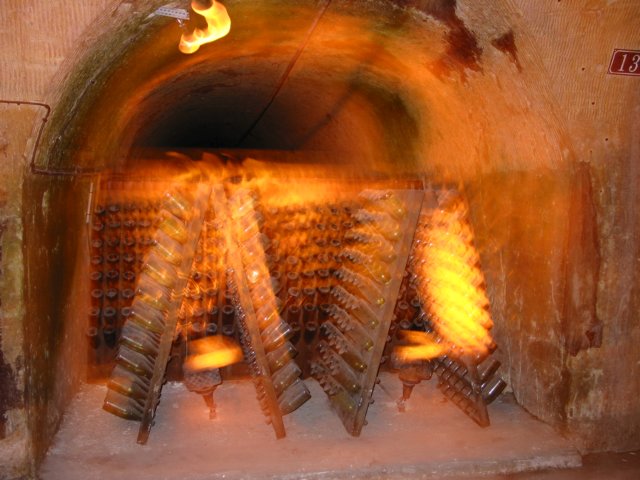 70 - Champagne cellar at Marcier in Riems