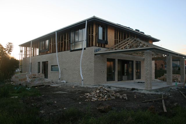 8 - Looking from the back right of the block