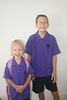 8 - Sports Day 8 - Both Neve and Patrick in their sports day uniforms