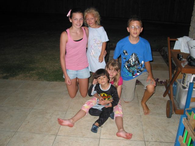 1 - Jasmine, Neve, Enya, Bo and Patrick