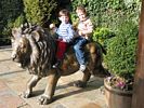 17 - Lion riding at the front of Clontarf Castle