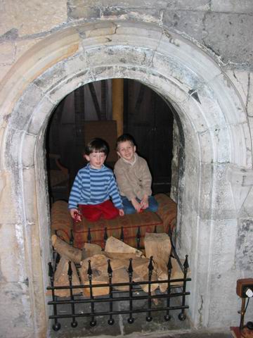 14 - Max and Patrick in Clontarf Castle
