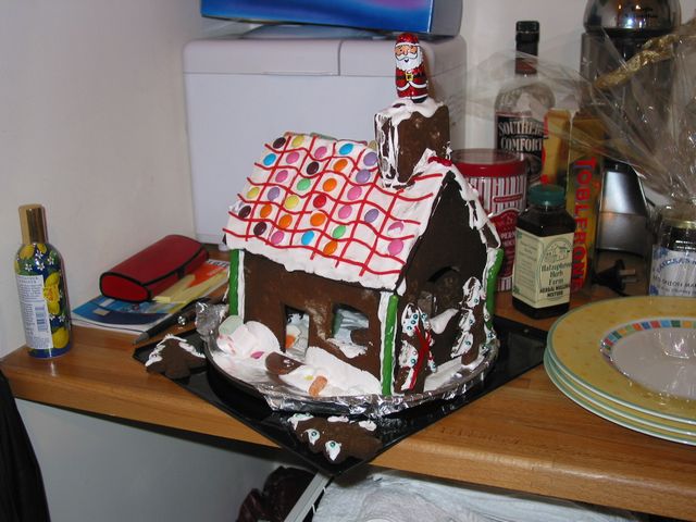 3 - Finished Gingerbread House