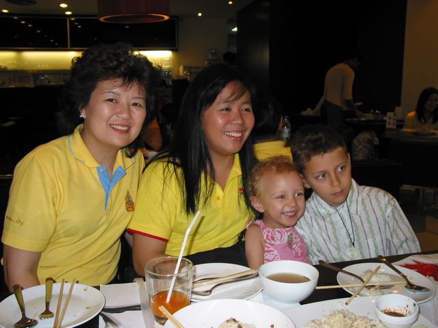 Sureerat, Sopa, Neve and Patrick