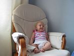 19 - Neve in the rocking chair - July 2004