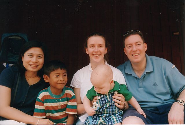 19 - Nattaya, Ton, Fiona, Adrian & baby Patrick